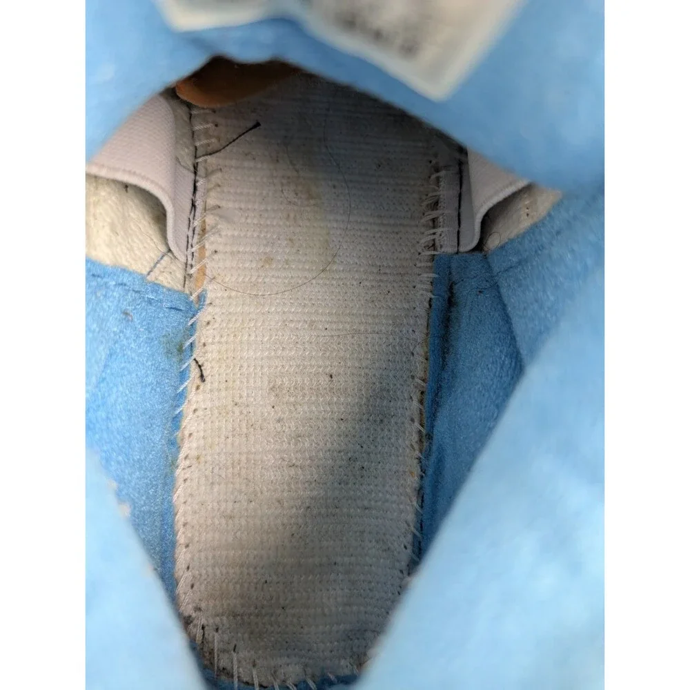 Vintage Mens 9 Air Jordan 3 Retro Sport Brown Sneakers 136064-130 Blue Worn